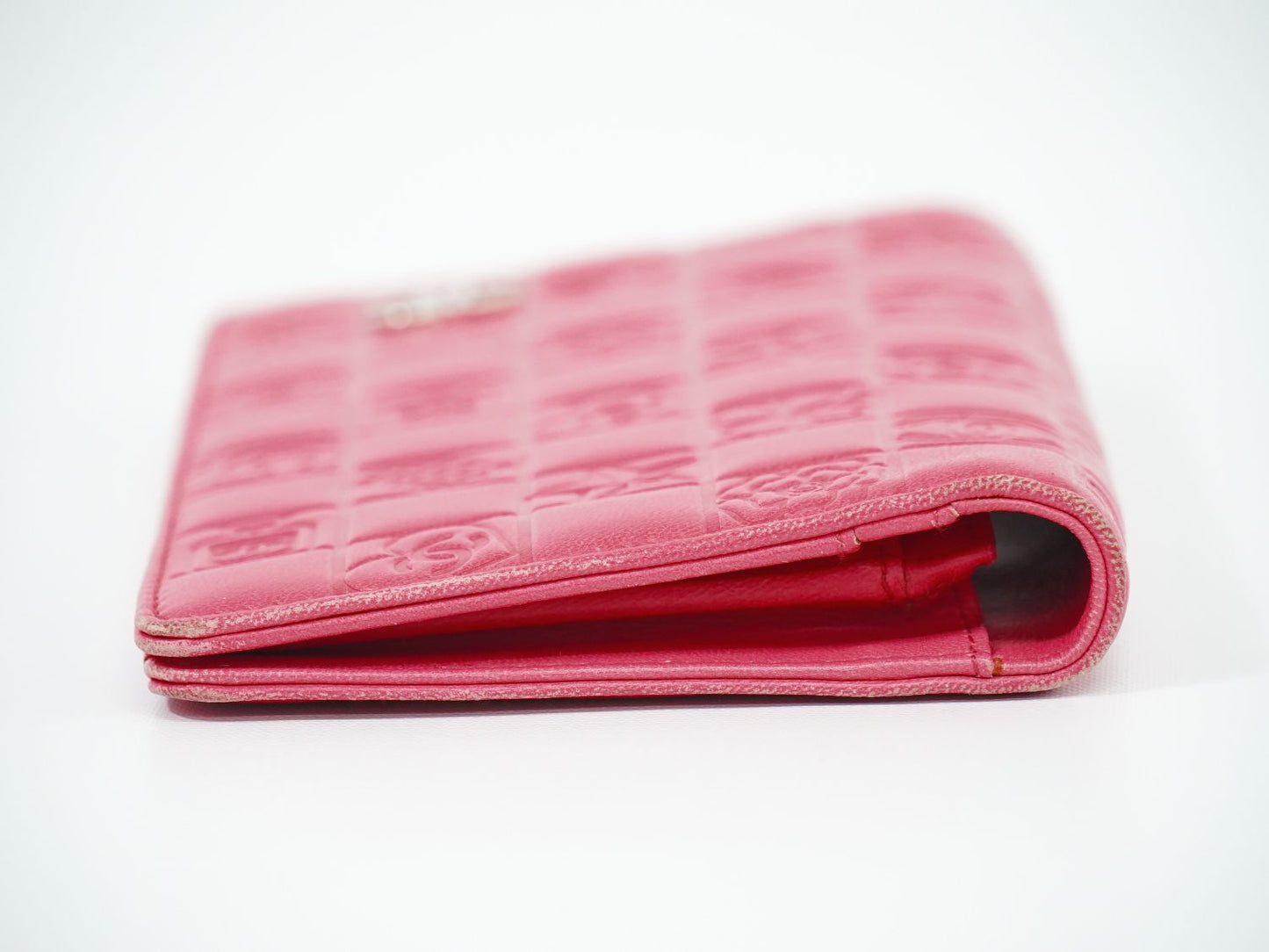 CHANEL ココマーク アイコンライン 長財布 ピンク