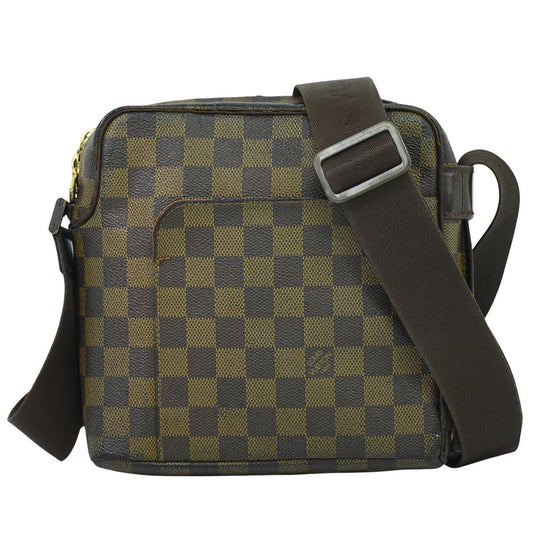 LOUIS VUITTON オラフ PM ダミエ エベヌ ショルダーバッグ N41442