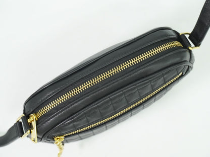 CELINE Cチャーム ショルダーバッグ ブラック