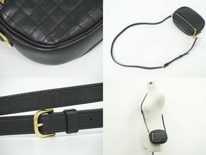 CELINE Cチャーム ショルダーバッグ ブラック