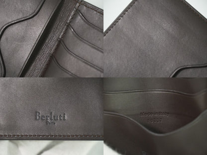 Berluti 折財布 ブラウン