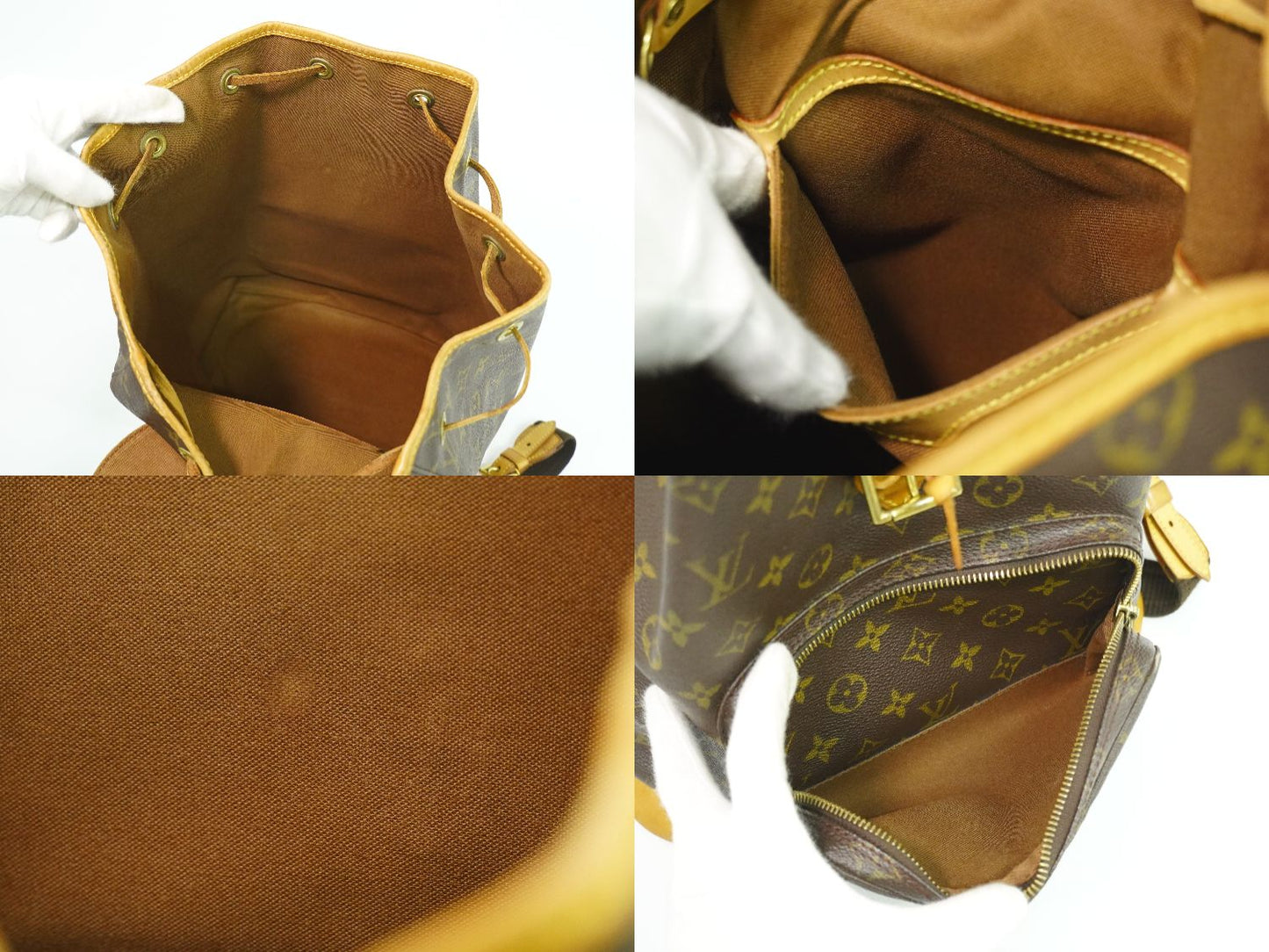 LOUIS VUITTON モンスリ GM モノグラム リュックサック M51135