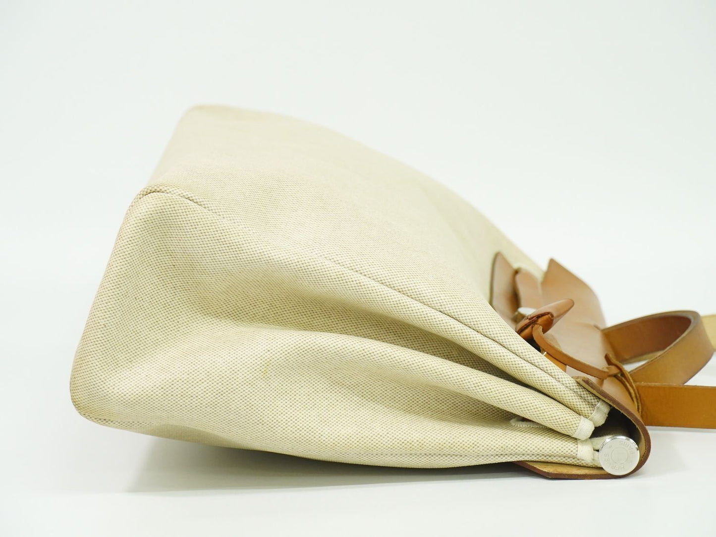 HERMES エールバッグ MM 2WAY ショルダーバッグ ベージュ ブラウン