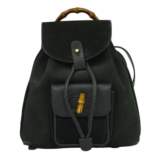 GUCCI バンブー リュックサック ブラック