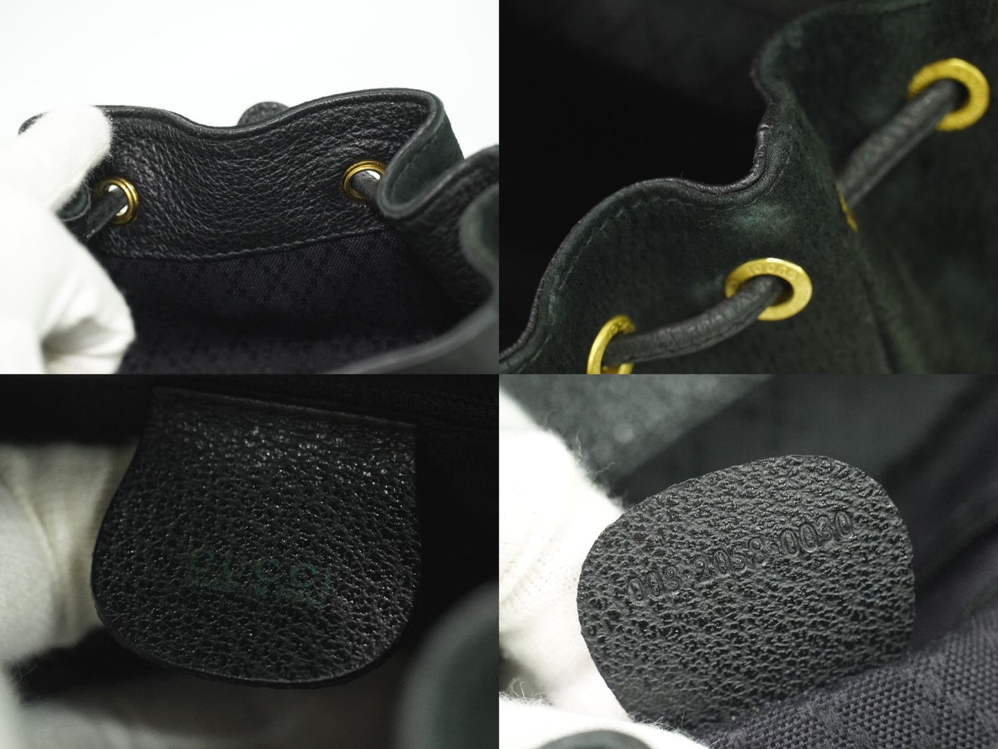 GUCCI バンブー リュックサック ブラック