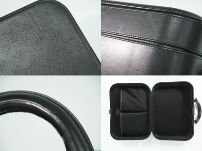 LOUIS VUITTON ヴァリゼット MM モノグラム グラセ トランク ノワール M92234