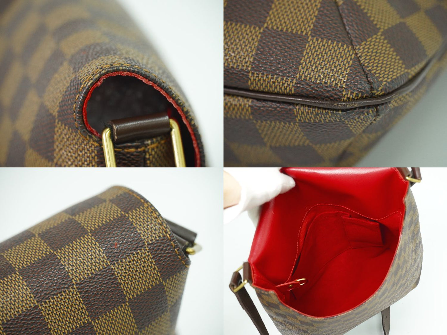 LOUIS VUITTON ミュゼット ダミエ エベヌ ショルダーバッグ N51302