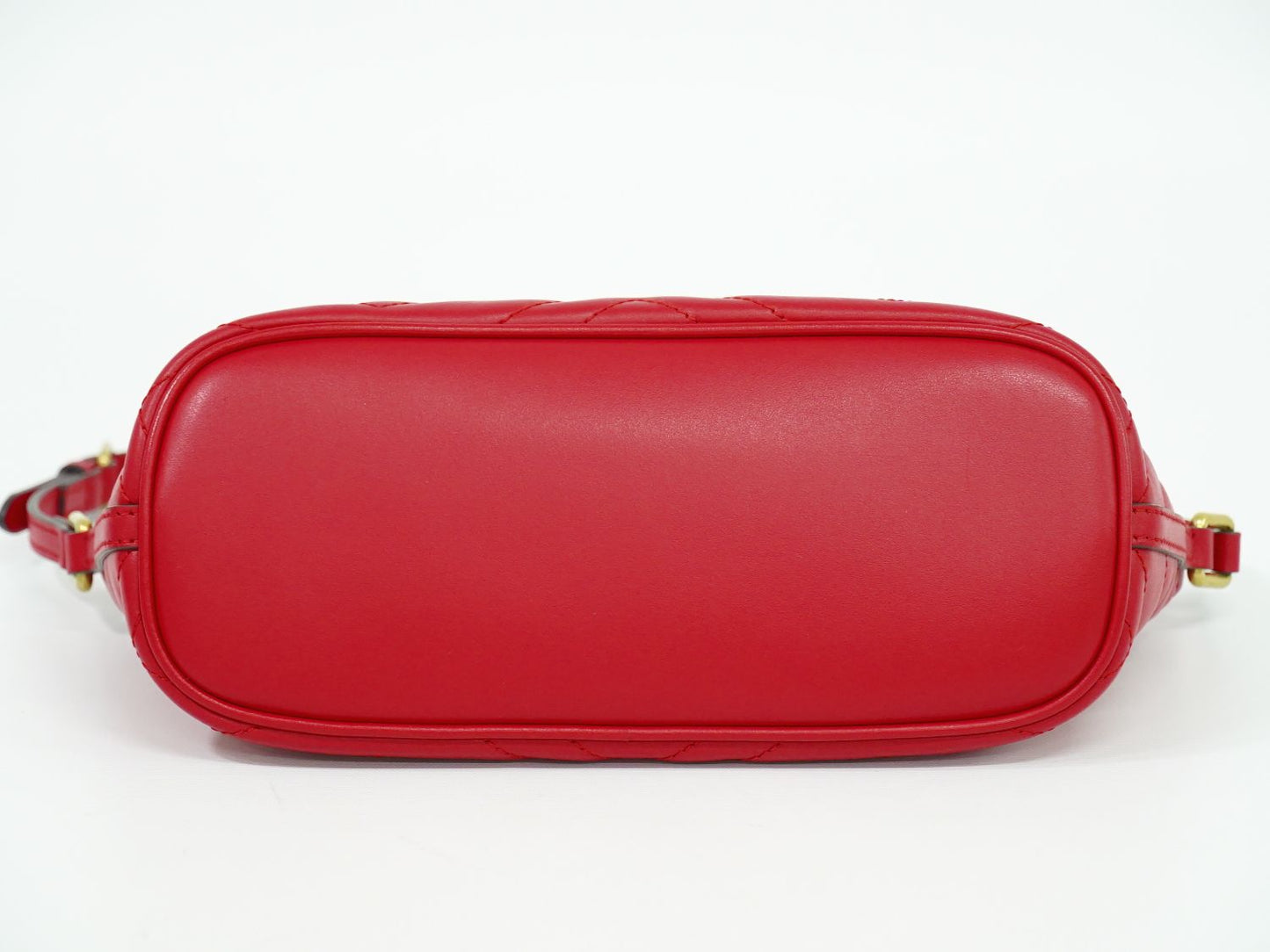 GUCCI GGマーモント ショルダーバッグ レッド 739166