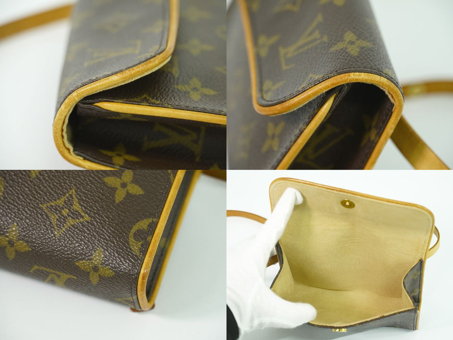 LOUIS VUITTON ポシェット フロランティーヌ モノグラム ウエストポーチ M51855