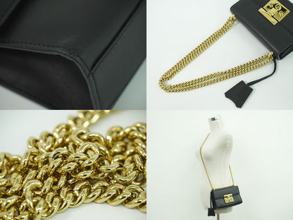 GUCCI パドロック ショルダーバッグ ブラック 409487