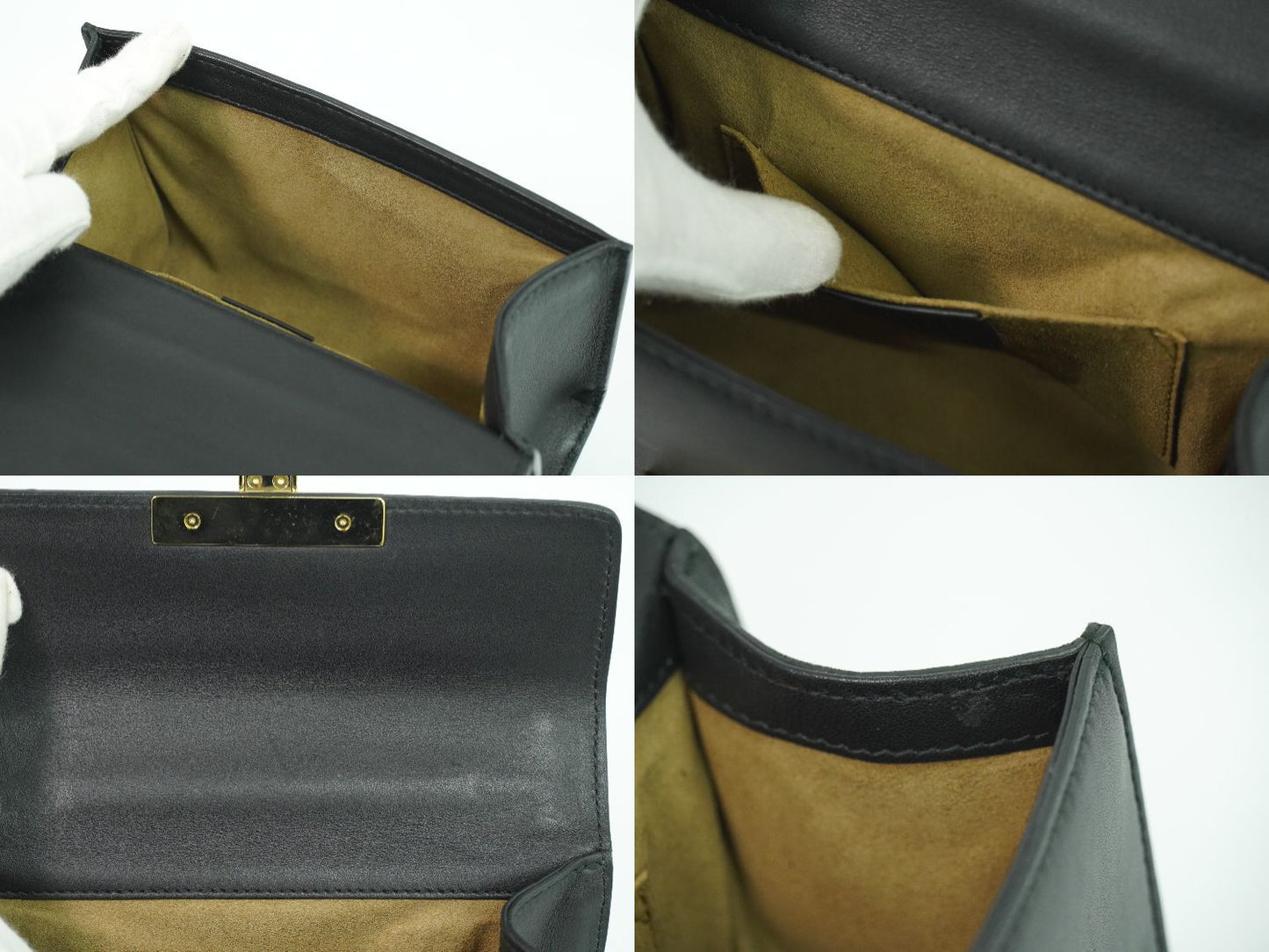 GUCCI パドロック ショルダーバッグ ブラック 409487