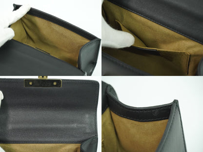 GUCCI パドロック ショルダーバッグ ブラック 409487