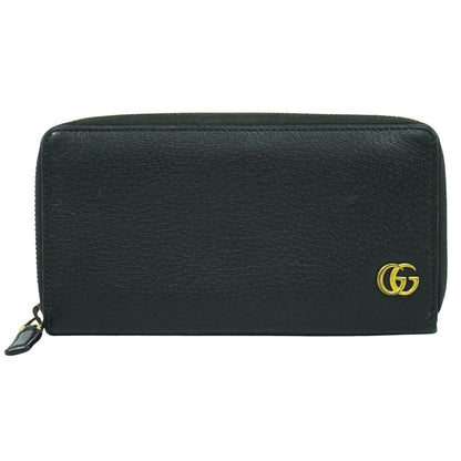 GUCCI GGマーモント 長財布 ブラック 428736