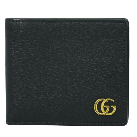 GUCCI GGマーモント 折財布 ブラック 428725