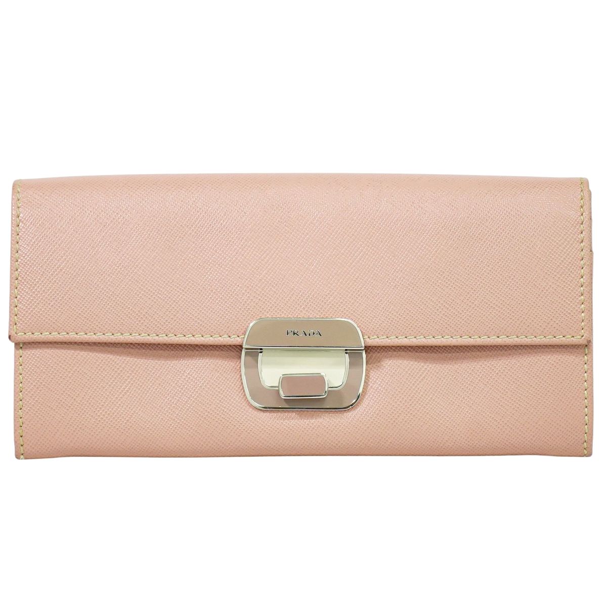 PRADA サフィアーノ 長財布 ピンク