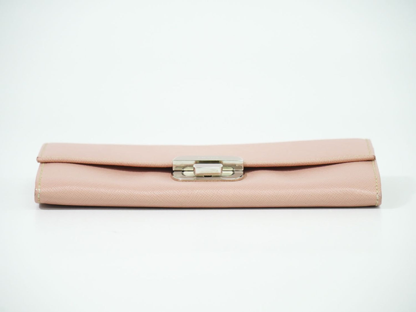 PRADA サフィアーノ 長財布 ピンク