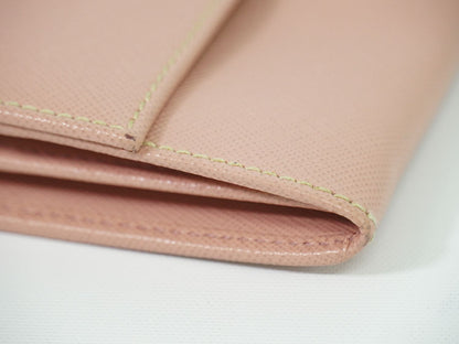 PRADA サフィアーノ 長財布 ピンク