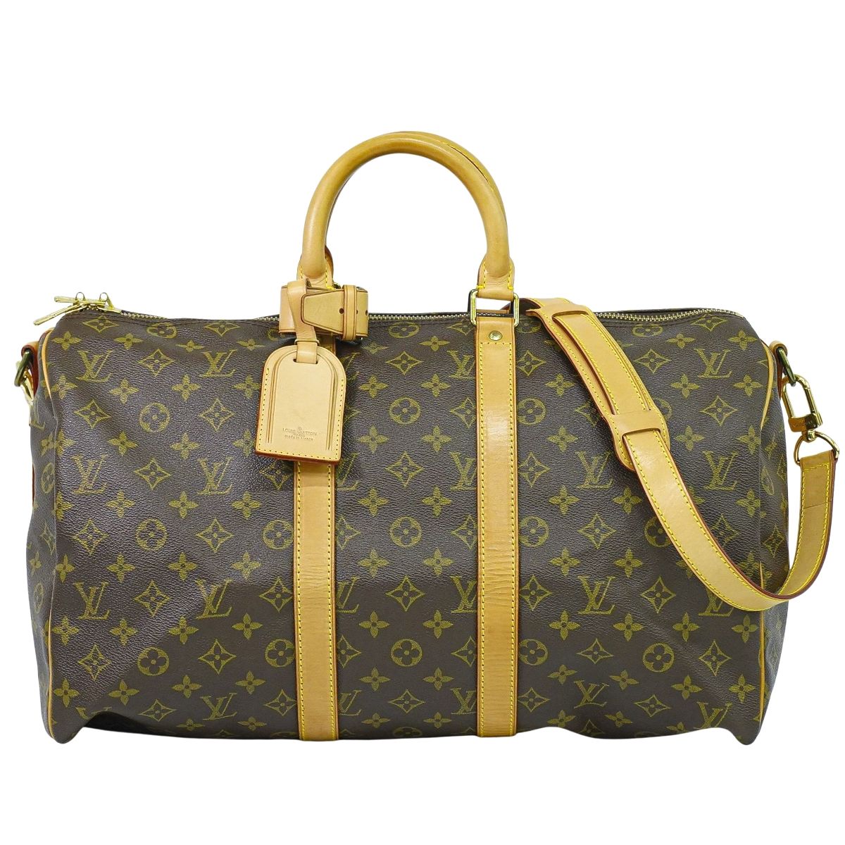LOUIS VUITTON キーポルバンドリエール 45 モノグラム 2WAY ボストンバッグ M41418