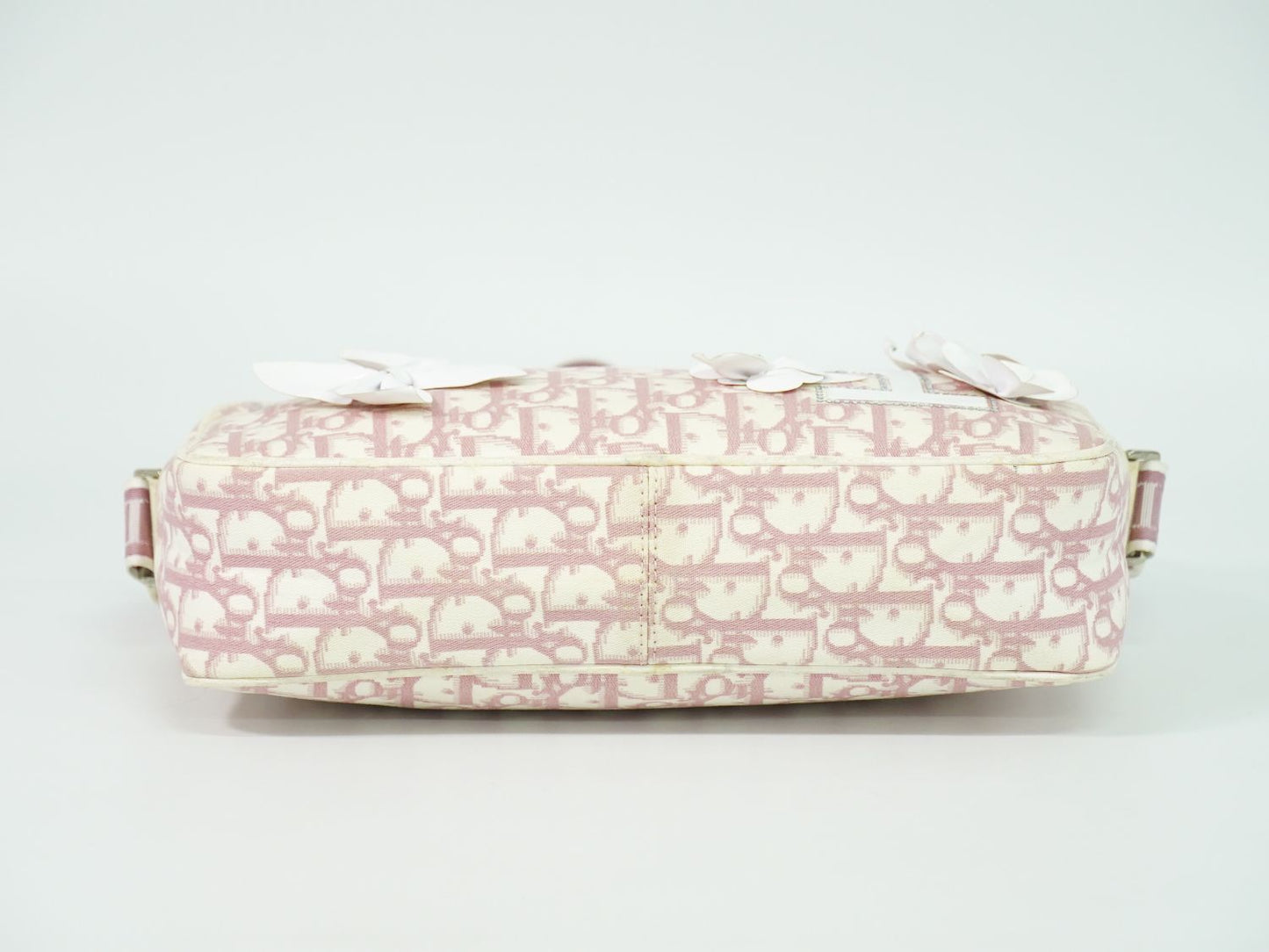 Christian Dior トロッター ショルダーバッグ ピンク ホワイト