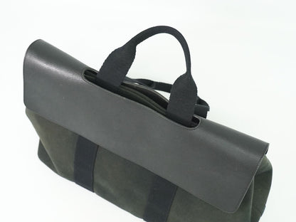 HERMES ヴァルパライソ MM トートバッグ ブラック