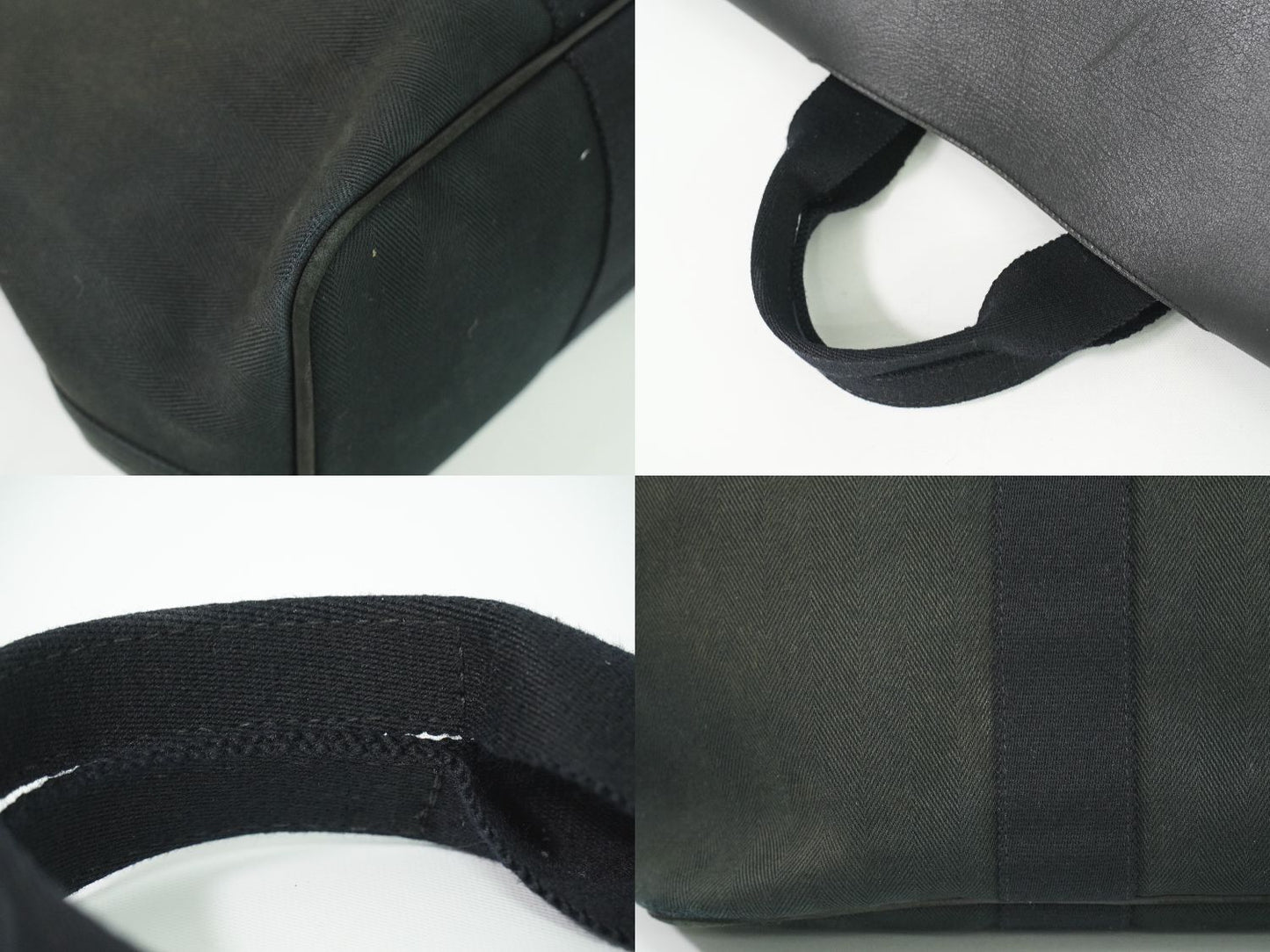 HERMES ヴァルパライソ MM トートバッグ ブラック