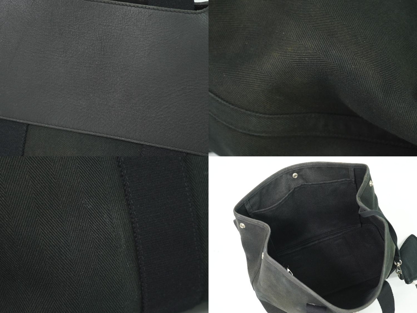 HERMES ヴァルパライソ MM トートバッグ ブラック