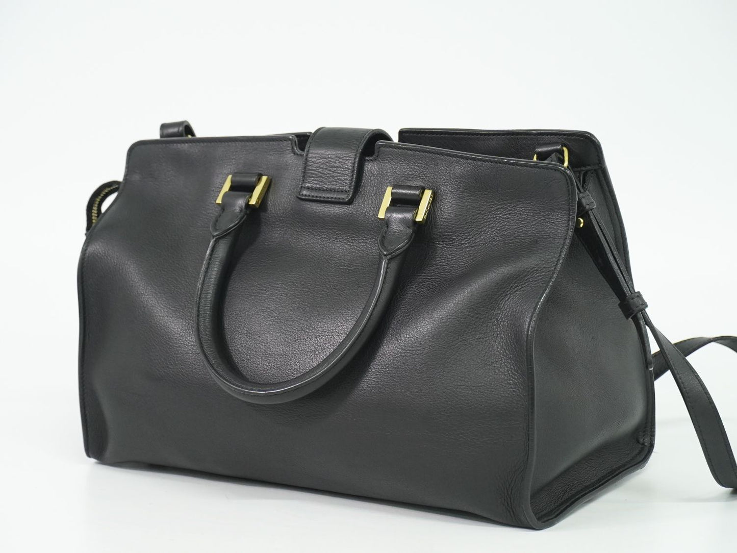 SAINT LAURENT プチカバス Yライン 2WAY ショルダーバッグ ブラック 311210