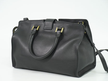 SAINT LAURENT プチカバス Yライン 2WAY ショルダーバッグ ブラック 311210