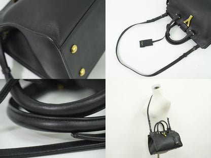 SAINT LAURENT プチカバス Yライン 2WAY ショルダーバッグ ブラック 311210