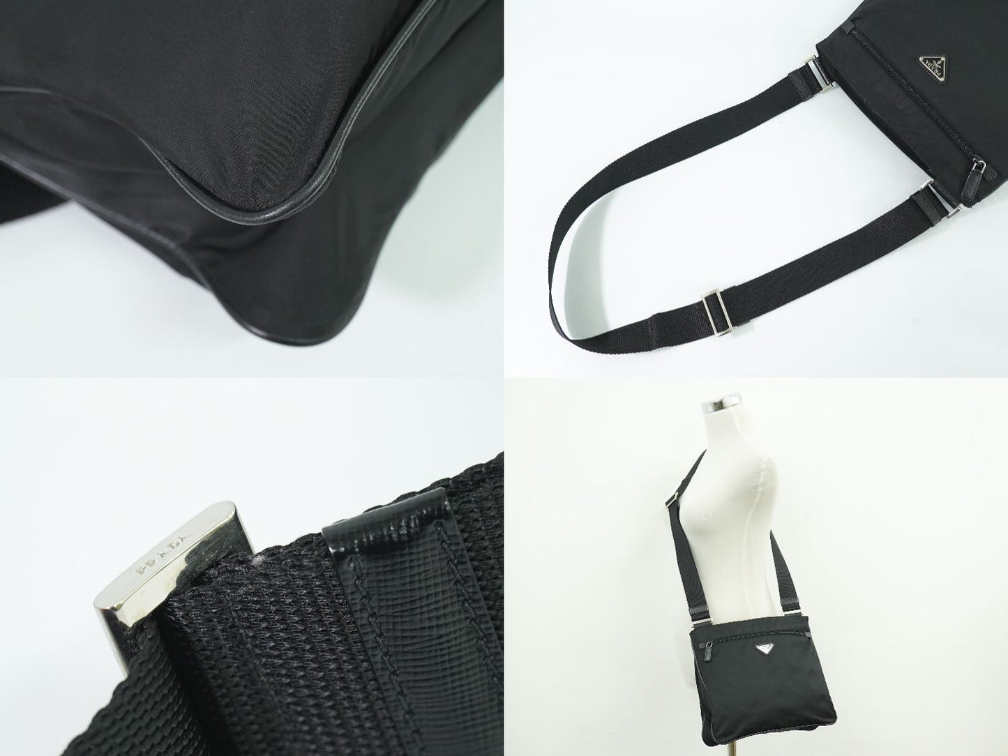 PRADA テスート ショルダーバッグ ブラック VA0563