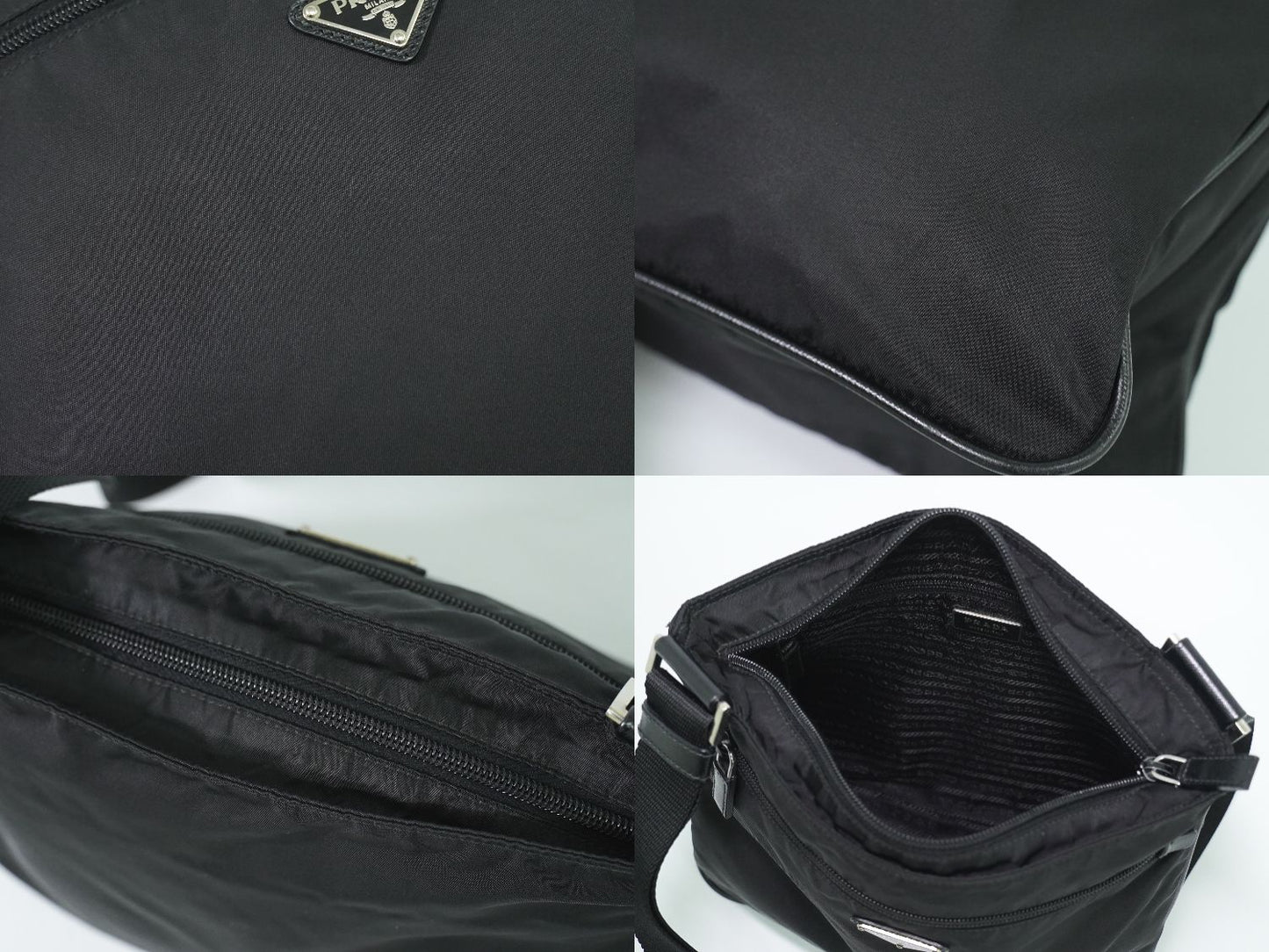 PRADA テスート ショルダーバッグ ブラック VA0563