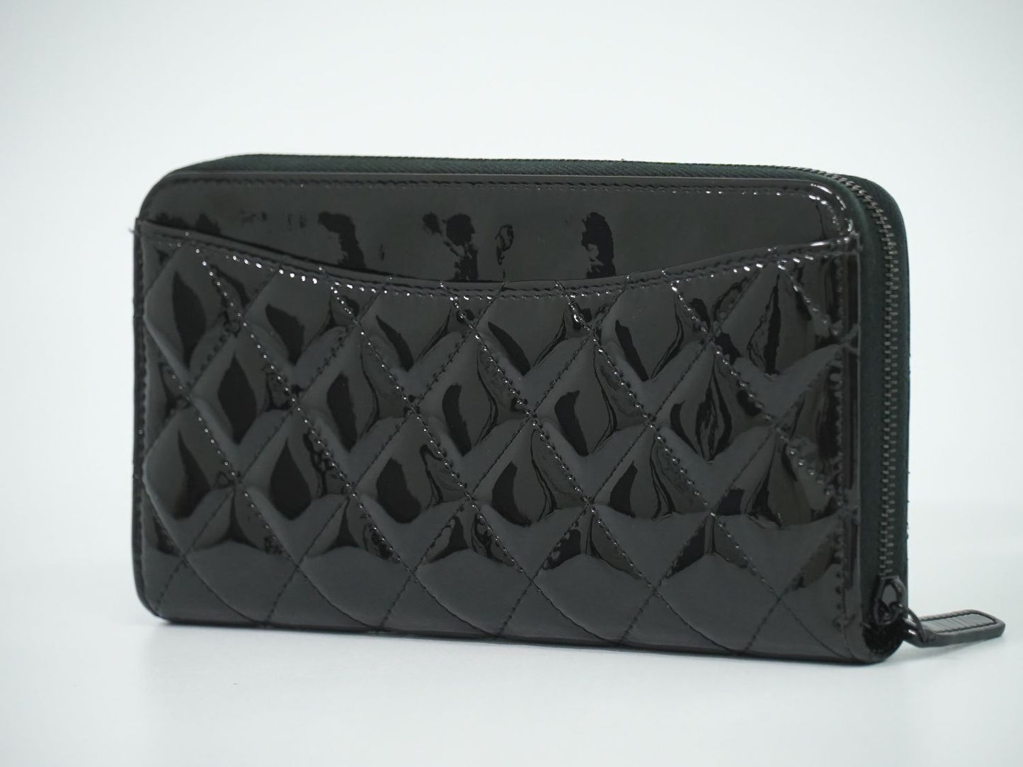 CHANEL ココマーク マトラッセ 長財布 ブラック