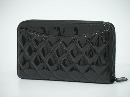 CHANEL ココマーク マトラッセ 長財布 ブラック