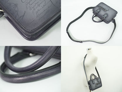BERLUTI アンジュール ガリバー 2WAY ショルダーバッグ グレー