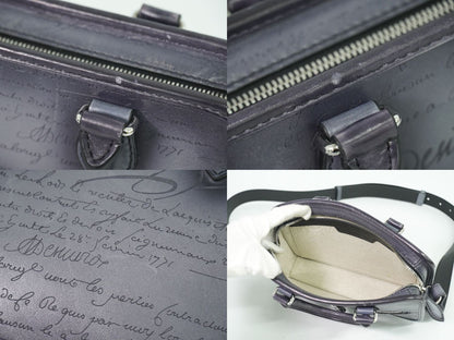 BERLUTI アンジュール ガリバー 2WAY ショルダーバッグ グレー