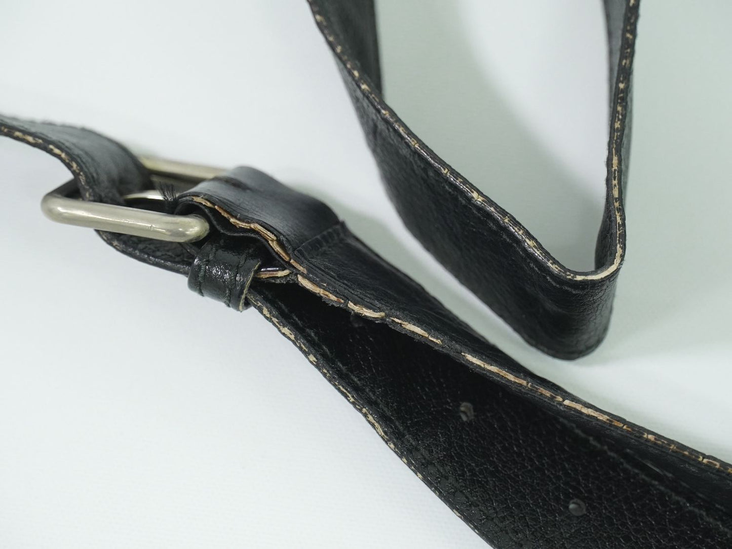 GUCCI グッチシマ レザー ショルダーバッグ ブラック 201446