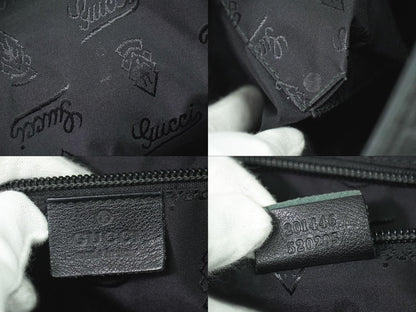 GUCCI グッチシマ レザー ショルダーバッグ ブラック 201446