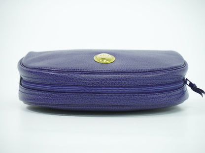 Christian Dior CDロゴ ポーチ ブルー