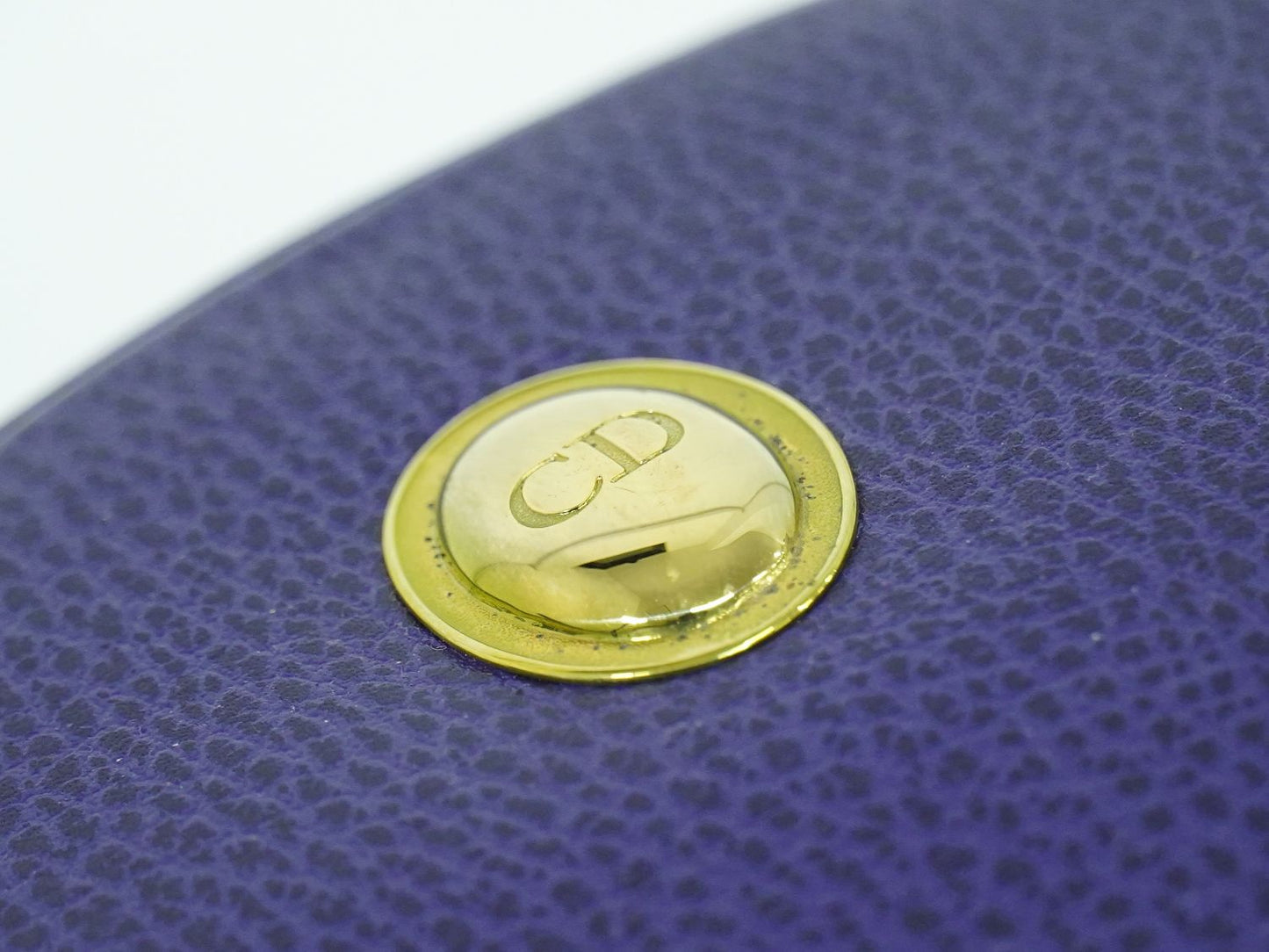 Christian Dior CDロゴ ポーチ ブルー
