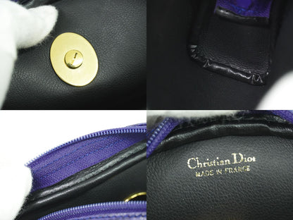 Christian Dior CDロゴ ポーチ ブルー