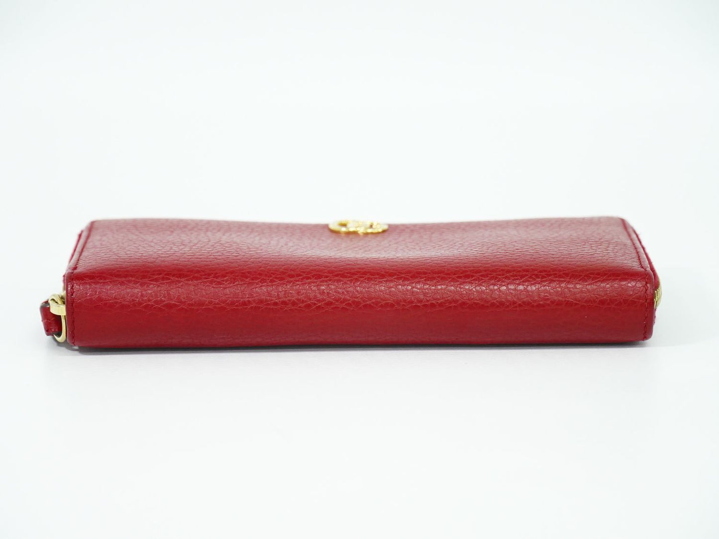 GUCCI GGマーモント 長財布 レッド 456117