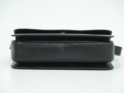 CELINE 馬車金具 ショルダーバッグ ブラック