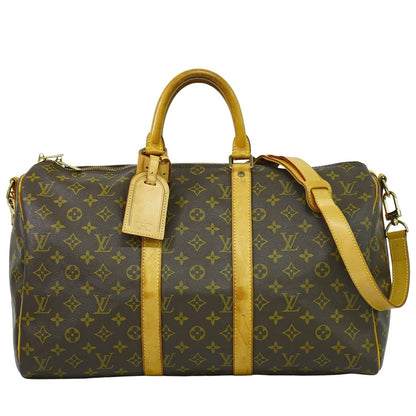 LOUIS VUITTON キーポルバンドリエール 45 モノグラム 2WAY ボストンバッグ M41418