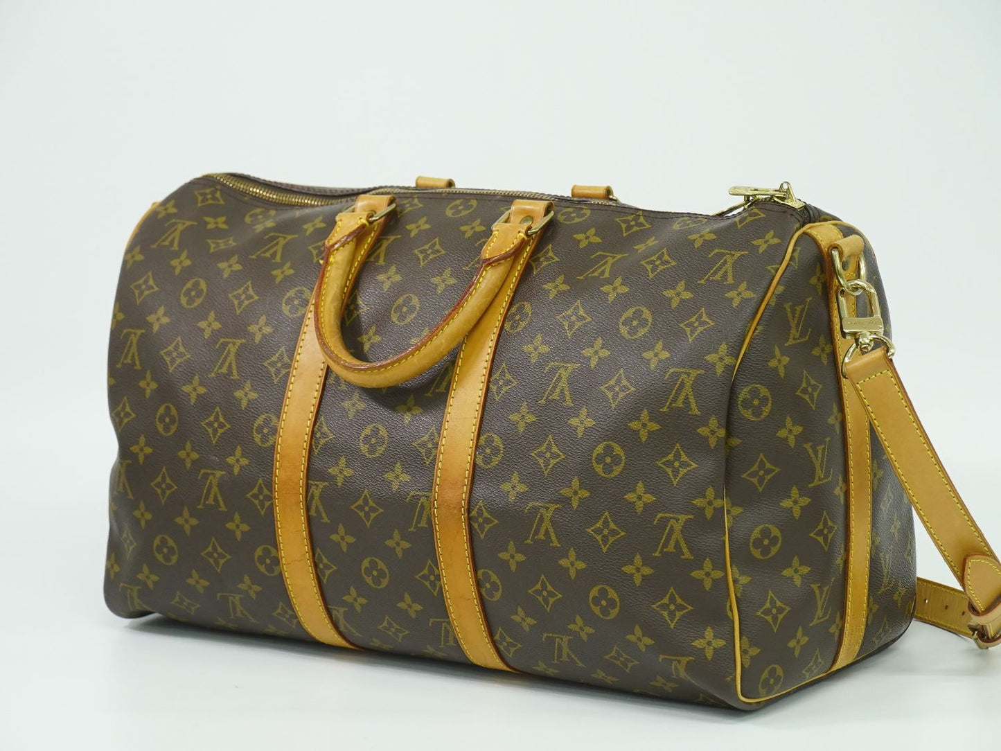 LOUIS VUITTON キーポルバンドリエール 45 モノグラム 2WAY ボストンバッグ M41418