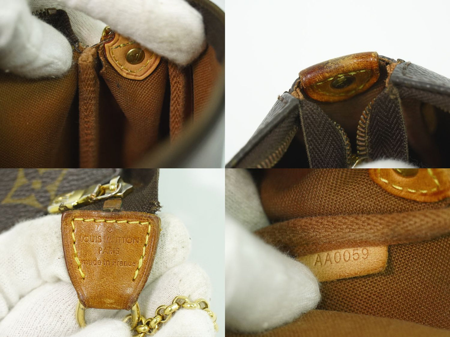 LOUIS VUITTON エヴァ モノグラム ハンドバッグ M95567