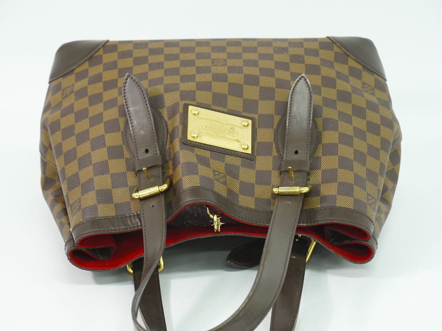 LOUIS VUITTON ハムステッド MM ダミエ エベヌ トートバッグ N51204