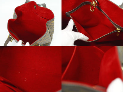 LOUIS VUITTON ハムステッド MM ダミエ エベヌ トートバッグ N51204