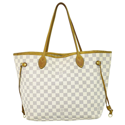 LOUIS VUITTON 旧型 ネヴァーフル MM ダミエ アズール トートバッグ N51107