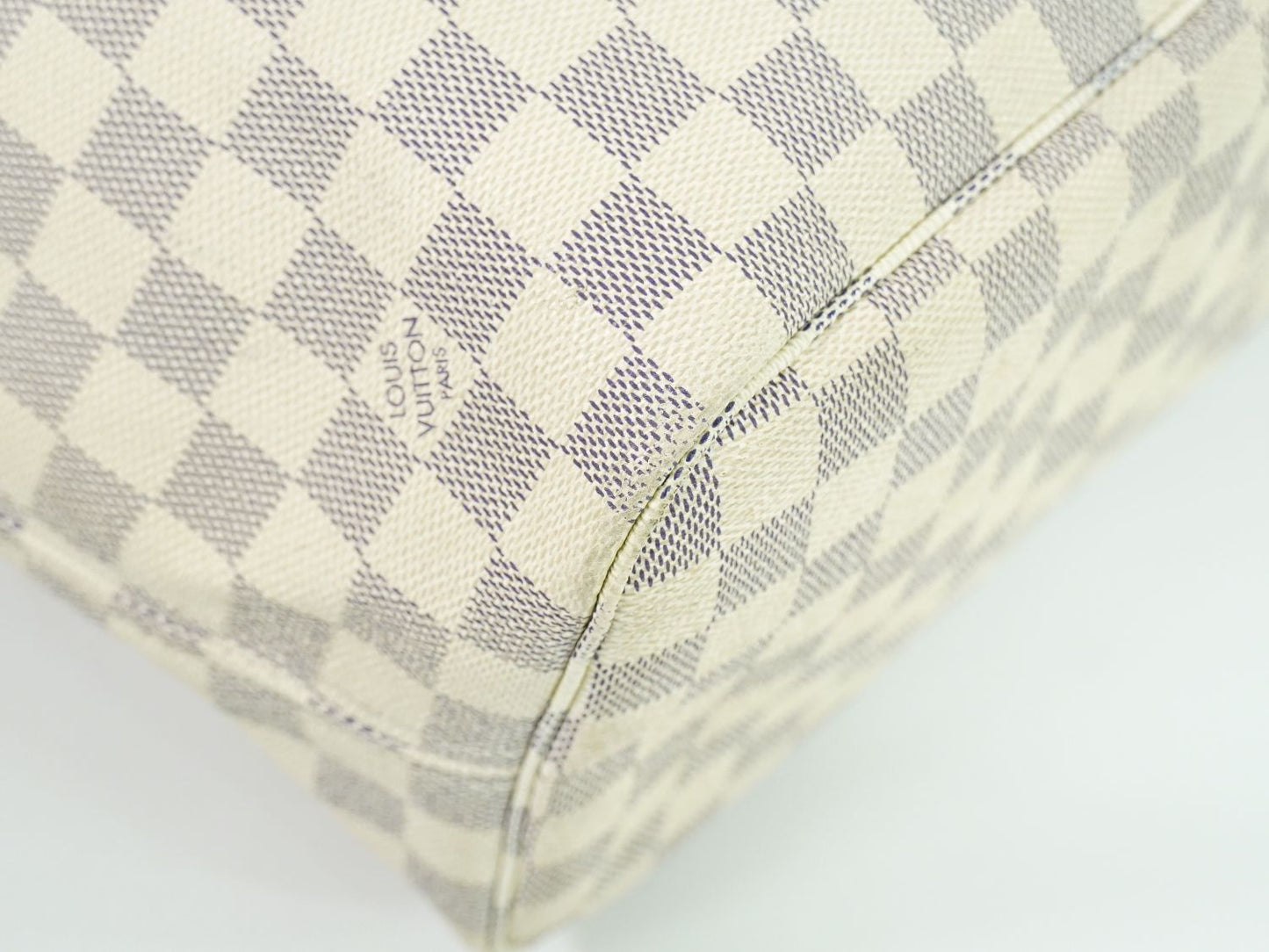 LOUIS VUITTON 旧型 ネヴァーフル MM ダミエ アズール トートバッグ N51107