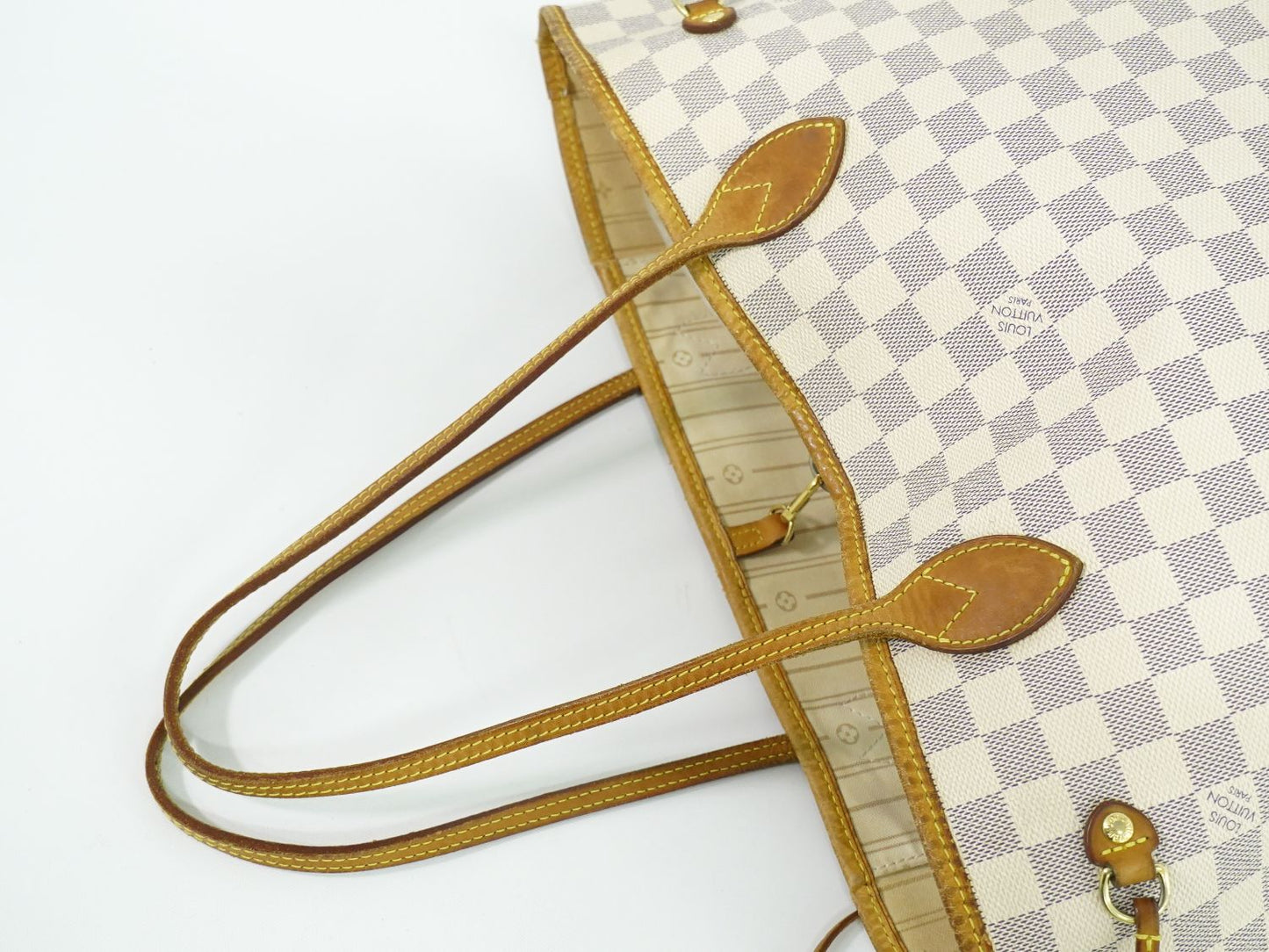 LOUIS VUITTON 旧型 ネヴァーフル MM ダミエ アズール トートバッグ N51107
